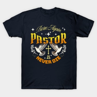 Pastor - Bold Yellow Christian Streetwear T-Shirt